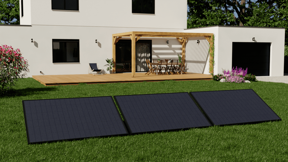 Pack Energie 1024wh + Panneaux solaires avec câble 5m - Yatoo-extreme