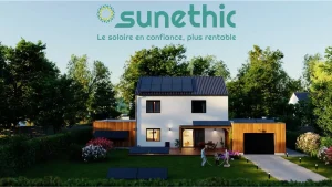 Maison autonome panneaux solaires