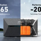 infographie batterie Anker SolarBank 2 PRO certification IP65 et performance à -20 degré