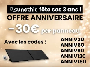 promotions panneaux solaires